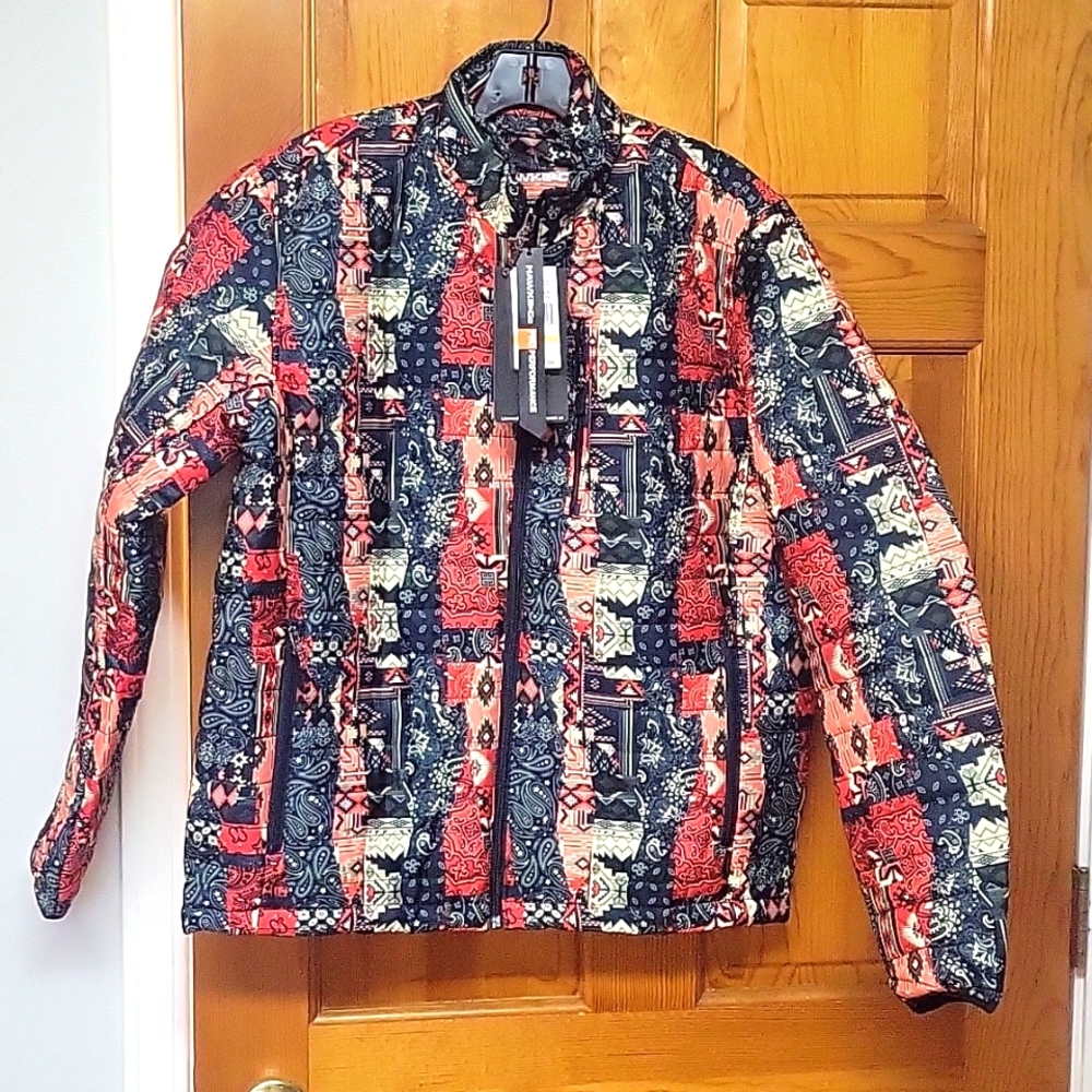 HAWKE & CO BANDANA PRINT JACKET MEN'S